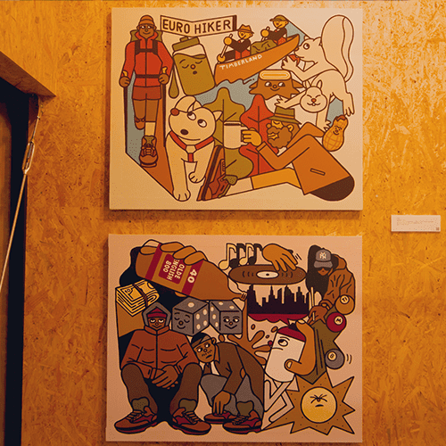 EURO HIKER ARTWORK × LURK
