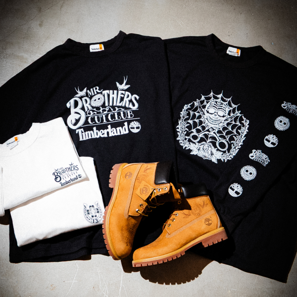 TimberlandとMR.BROTHERS CUT CLUB (ミスター・ブラザーズ・カット 