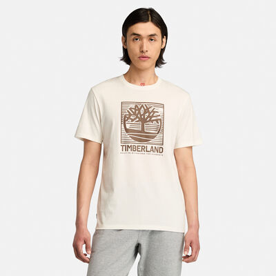 メンズ 半袖 スローガン ロゴ Tシャツ