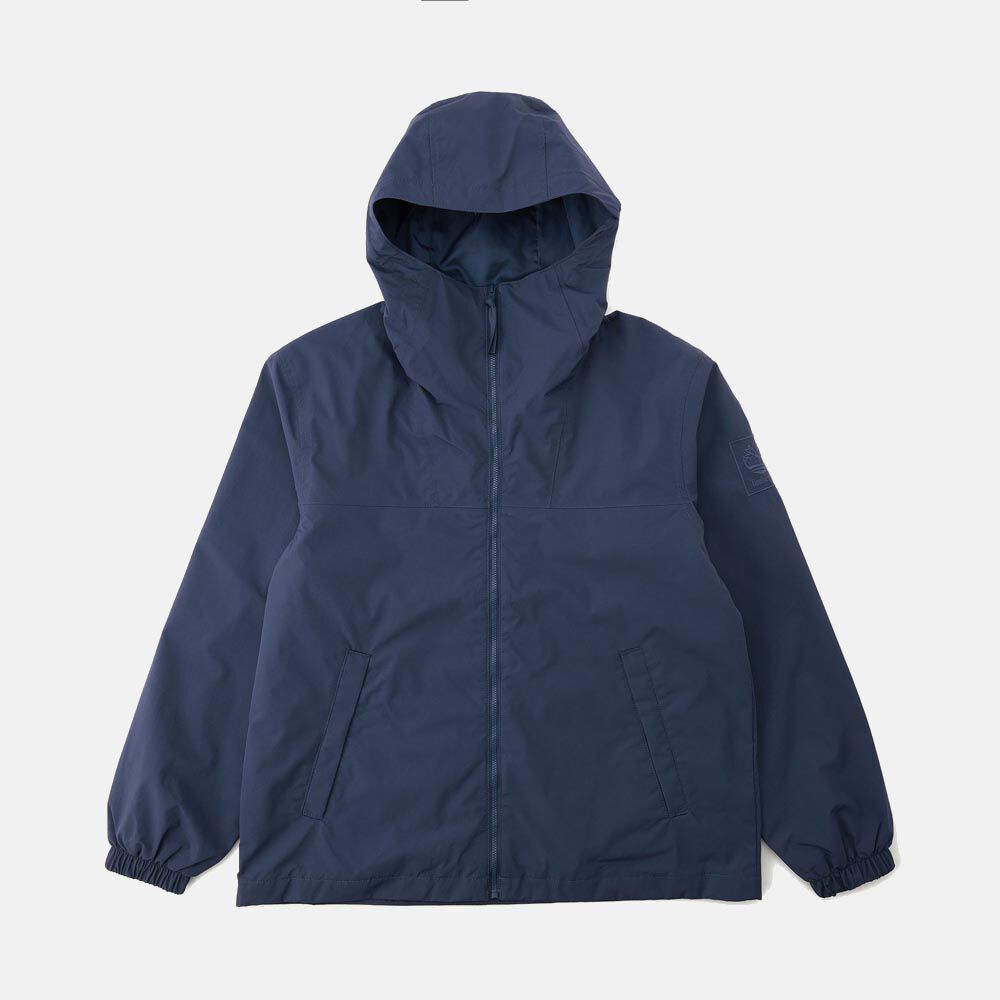 Timberland ネイビー ジャケット Timberland ネイビー フード付きジャケット - メルカリ