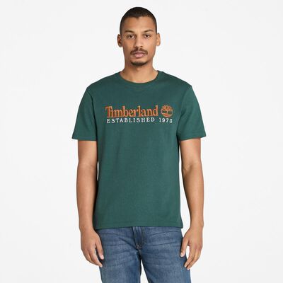 1973 エンブロイダリー ロゴ Tシャツ メンズ