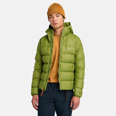 メンズ ベア ヘッド スーパー グース ダウン フーデッド ジャケット