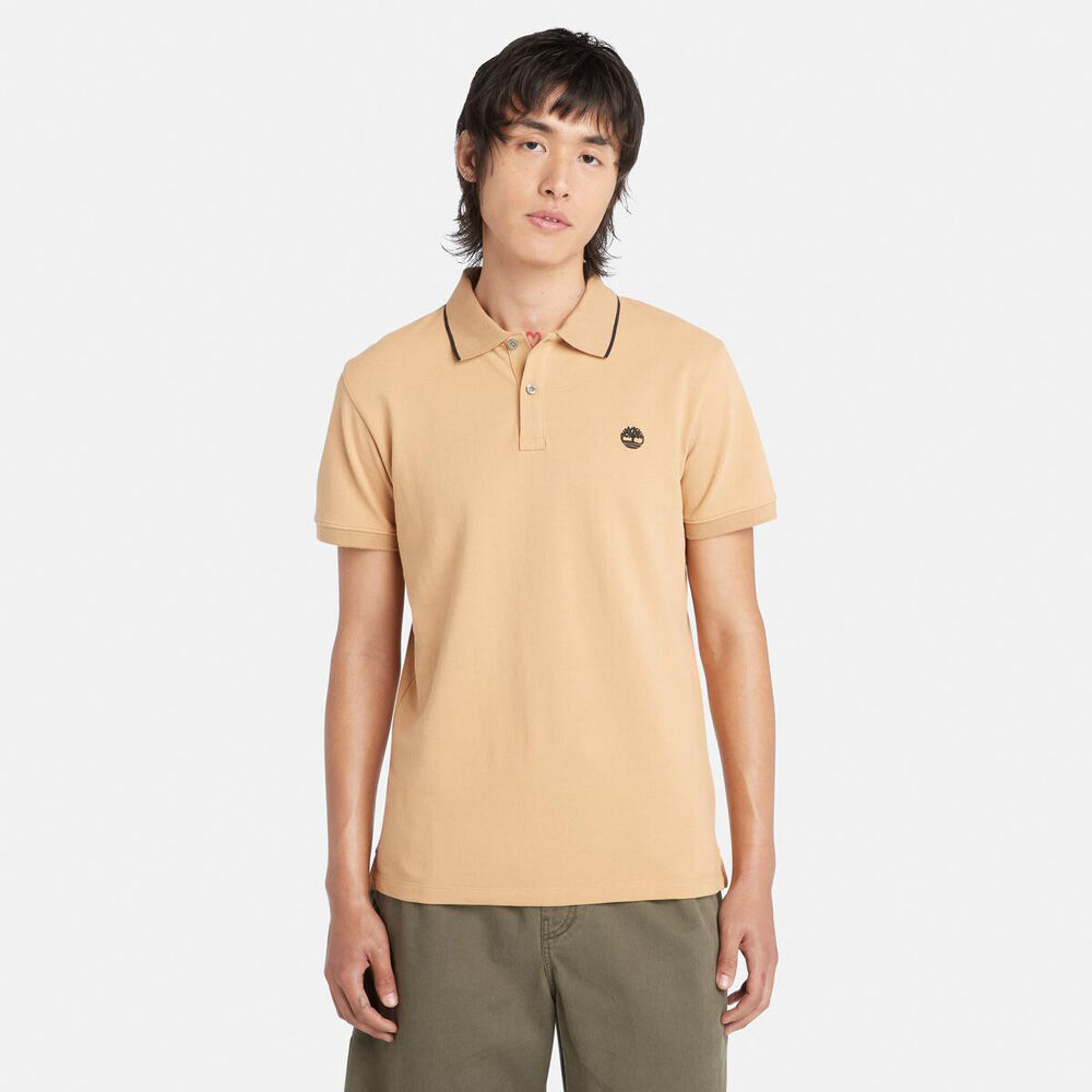 TFW49 ブラウンイエロー　ベージュ　半袖ポロシャツ XL L TFW49 】/ “ 入荷したポロシャツ、全て着用してみました