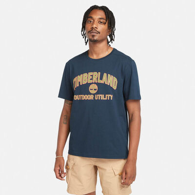 メンズ 半袖 ロゴ グラフィック Tシャツ