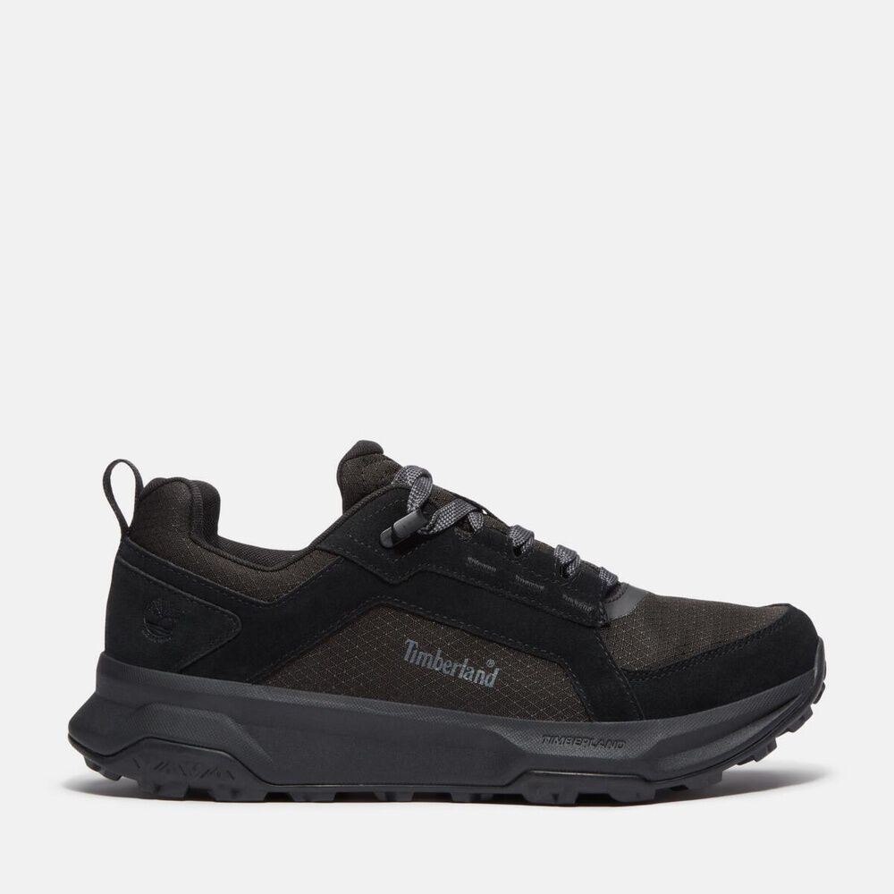 Timberland ブラック ハイカットシューズ Amazon.com | Timberland Men's Parker Street Mid Lace-Up