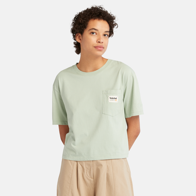 レディース 半袖 ポケット Tシャツ