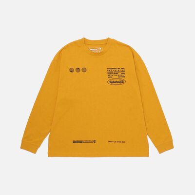 メンズ 長袖 グラフィック Tシャツ