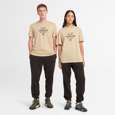 オールジェンダー 半袖 フロント グラフィック Tシャツ