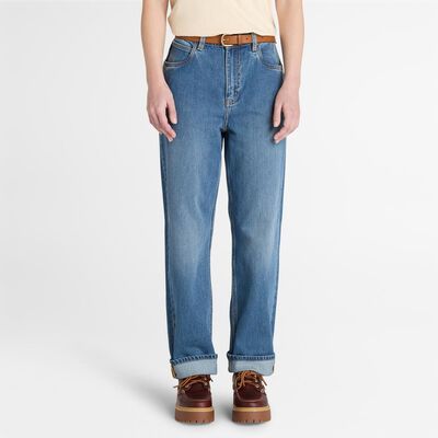 デニム ストレート パンツ レディース