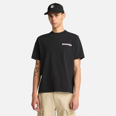メンズ 半袖 WWES バック グラフィック Tシャツ