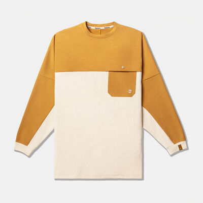  【TOKYO DESIGN COLLECTIVE】 オールジェンダー 長袖 ポケット Tシャツ