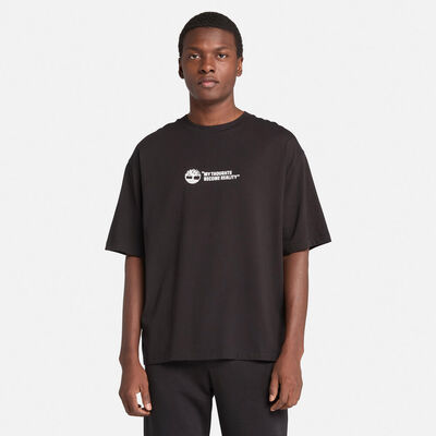 メンズ 半袖 ブラック ヒストリー マンス グラフィック Tシャツ