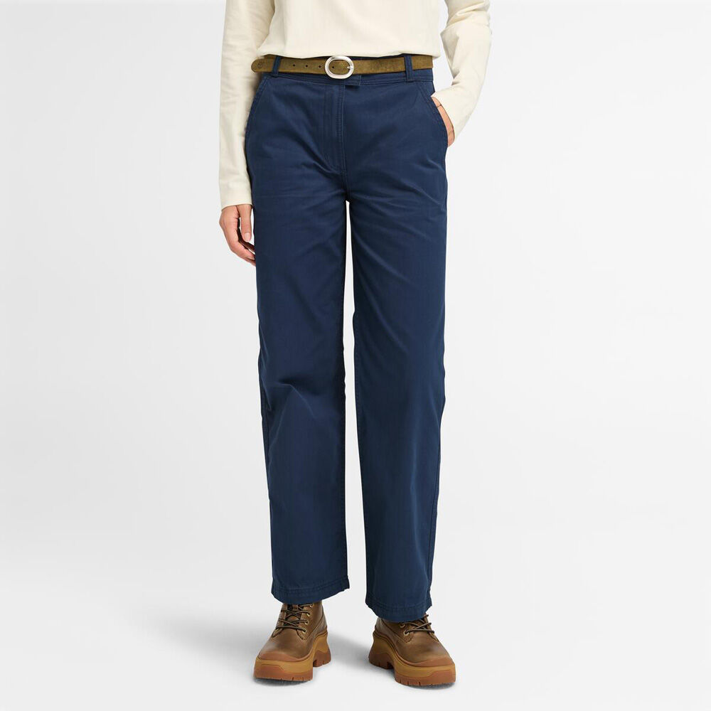 Timberland ビッグサイズW38・106cm ツイルチノパンツ ワーク Timberland - Timberland ビッグサイズW38・106cm ツイル