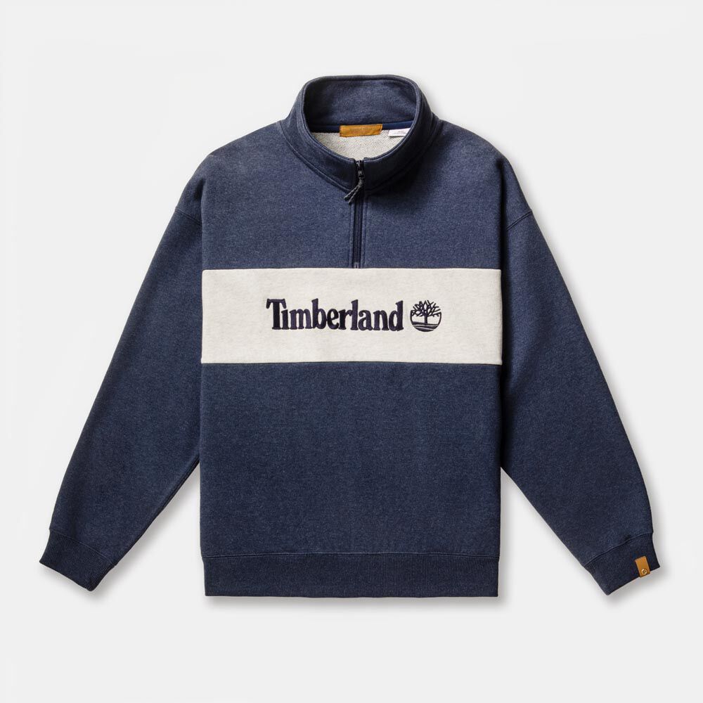 thisisneverthat timberland ハーフジップ スウェット thisisneverthat × timberland ハーフジップスウェット - メルカリ