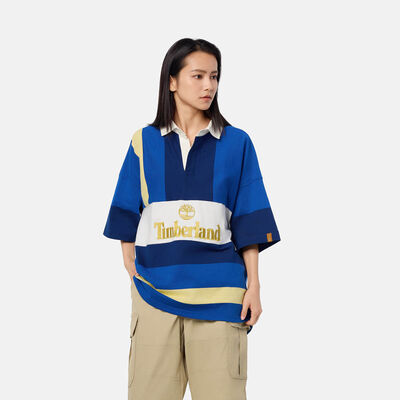【TOKYO DESIGN COLLECTIVE】 オールジェンダー 半袖 ラグビー シャツ