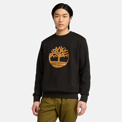 メンズ ノースウッド ツリーロゴ ブラッシュバック クルー ネック Tシャツ