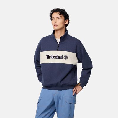 【TOKYO DESIGN COLLECTIVE】 オールジェンダー ハーフジップ スウェットシャツ