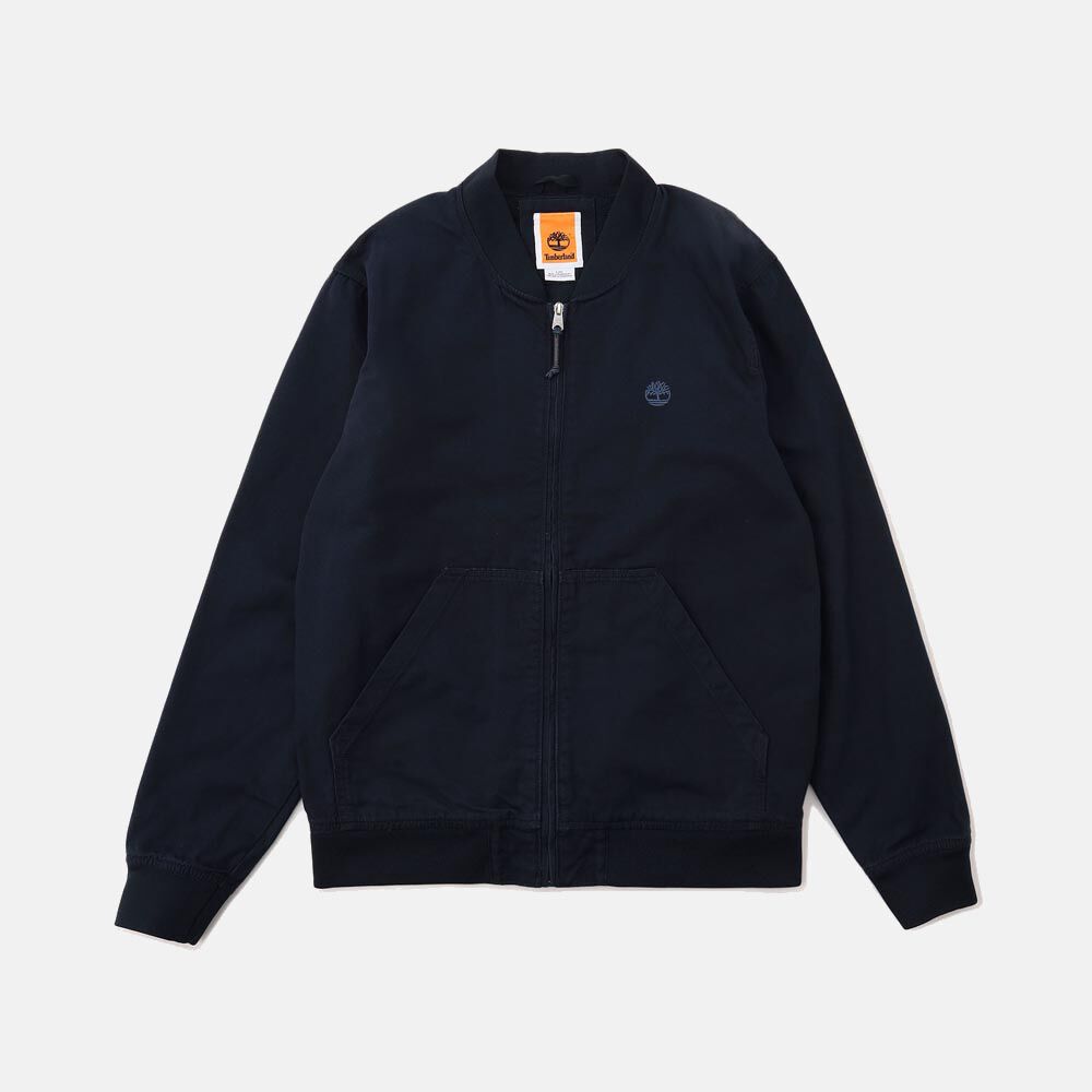 90s ティンバーランド ダックジャケット M65 パフ 中綿 キルティング 古着 90年代 ティンバーランド Timberland WEATHERGEAR レザー襟