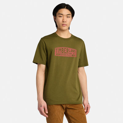 メンズ 半袖 ロゴ グラフィック Tシャツ