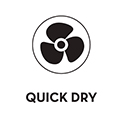 QuickDry™<br>クイックドライ™
