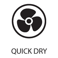 QuickDry&trade;<br>クイックドライ&trade;