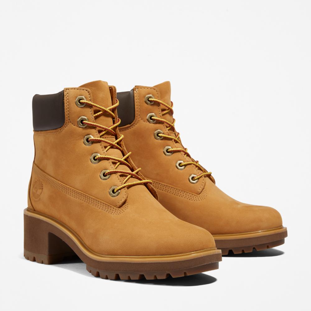 レディース キンズリー 6インチ レースアップ ウォータープルーフ ブーツ - ウィート|TB1A25BS2311|【Timberland公式通販】 ティンバーランドオンラインショップ