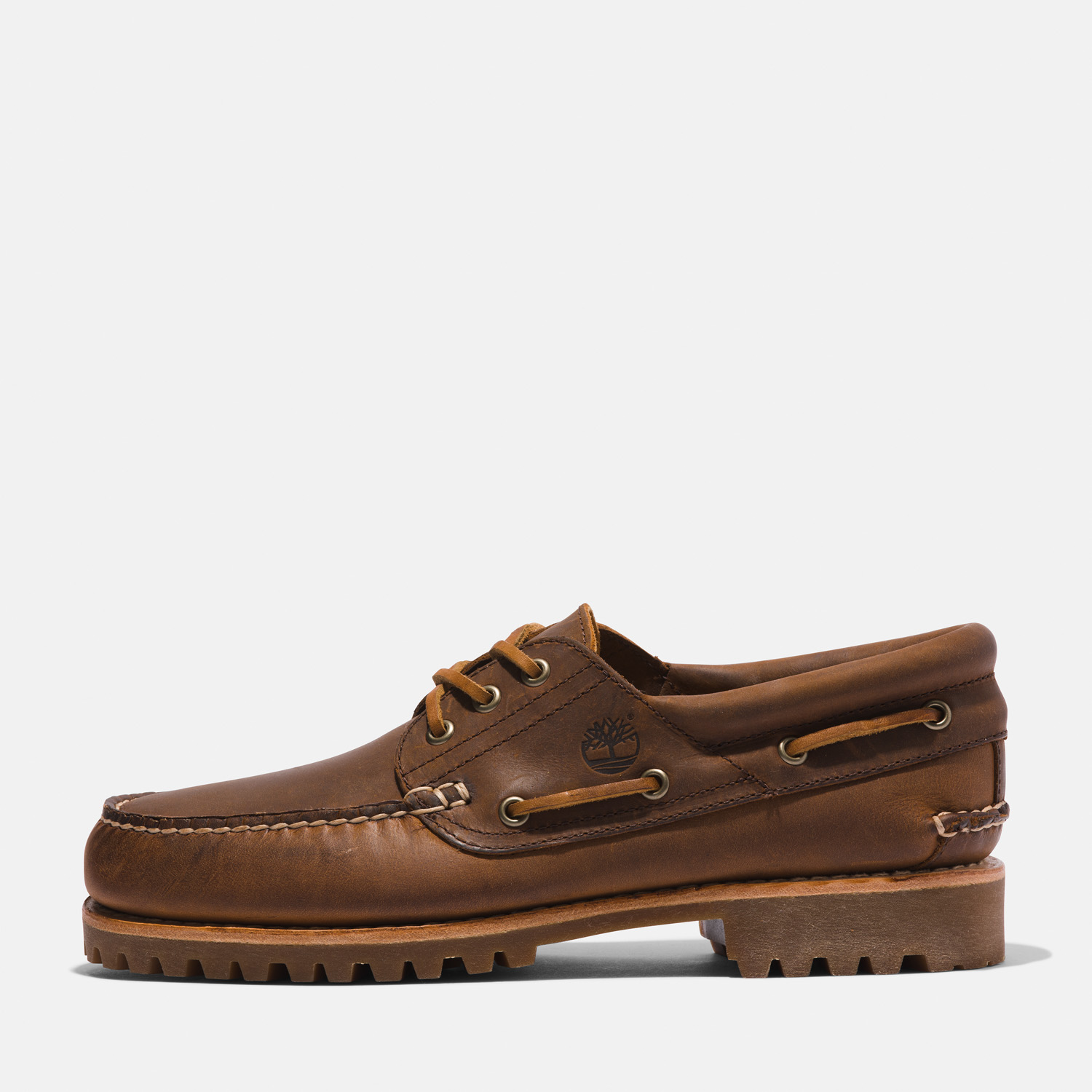 メンズ スリーアイ ラグ ハンドソーン ボート シューズ - ミディアムブラウン|TB0A62FW9431|【Timberland公式通販】 ティンバーランドオンラインショップ