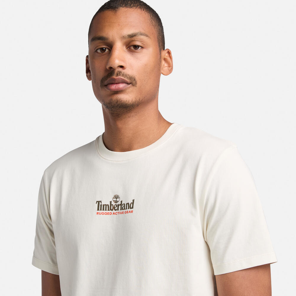 半袖 ウォッシュド バック オン ザ ロード グラフィック Tシャツ メンズ image number 2
