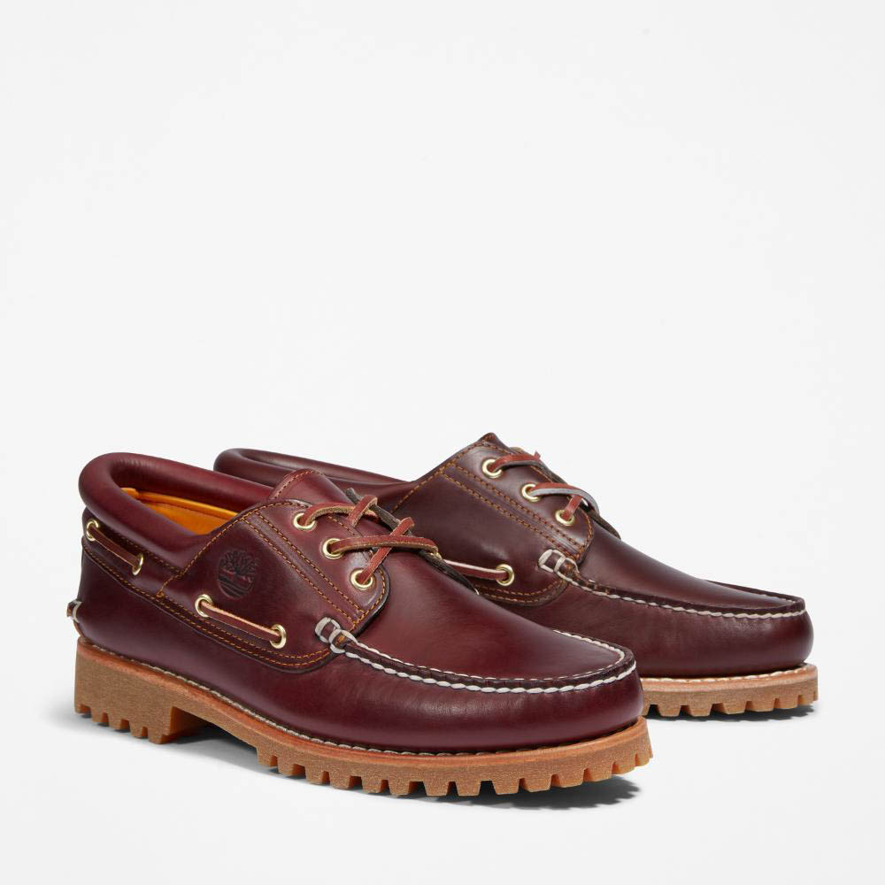 定番】メンズ ティンバーランド アイコン スリーアイ クラシックラグ - バーガンディー|TB0500096481|【Timberland公式通販】 ティンバーランドオンラインショップ