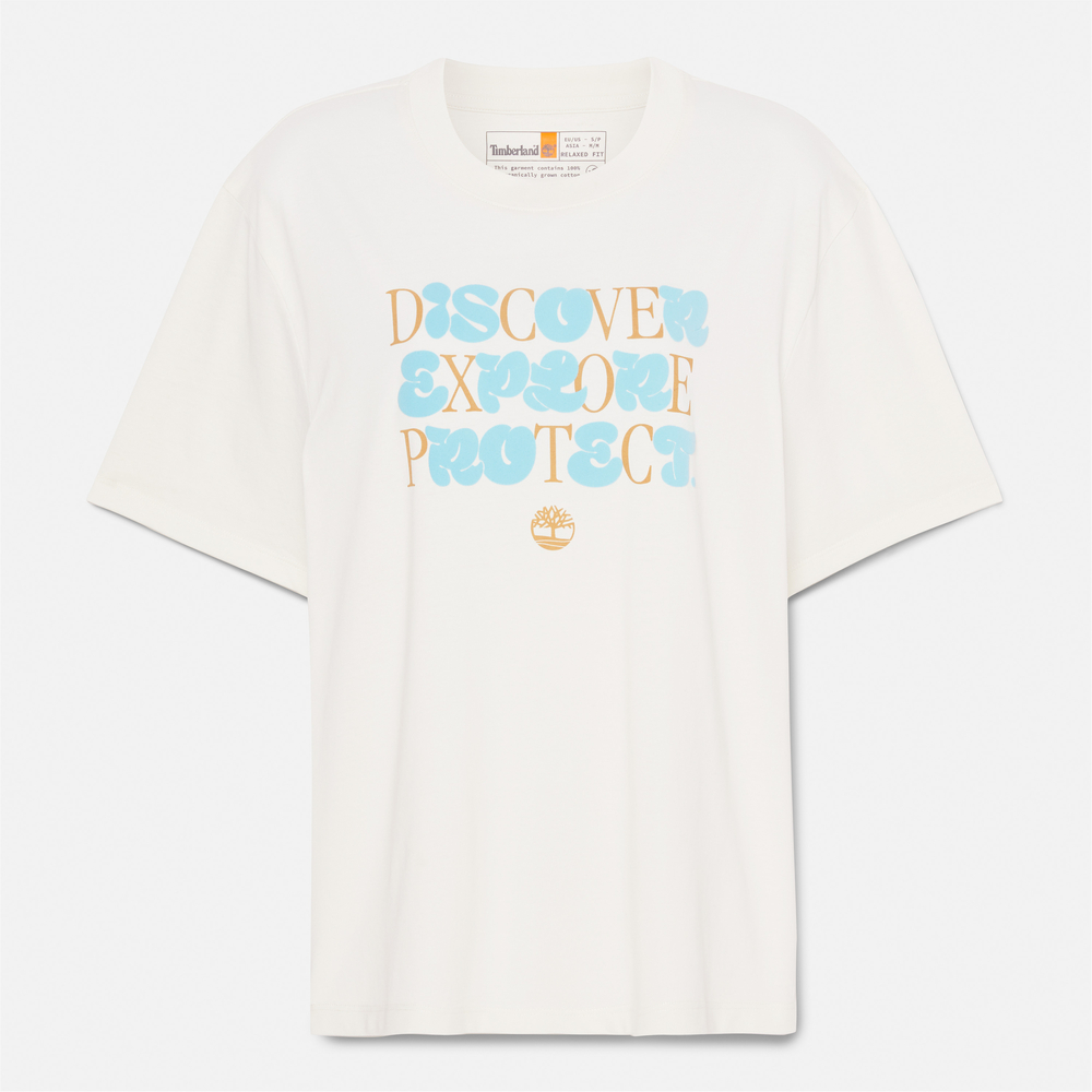 レディース 半袖 フロント グラフィック Tシャツ image number 4