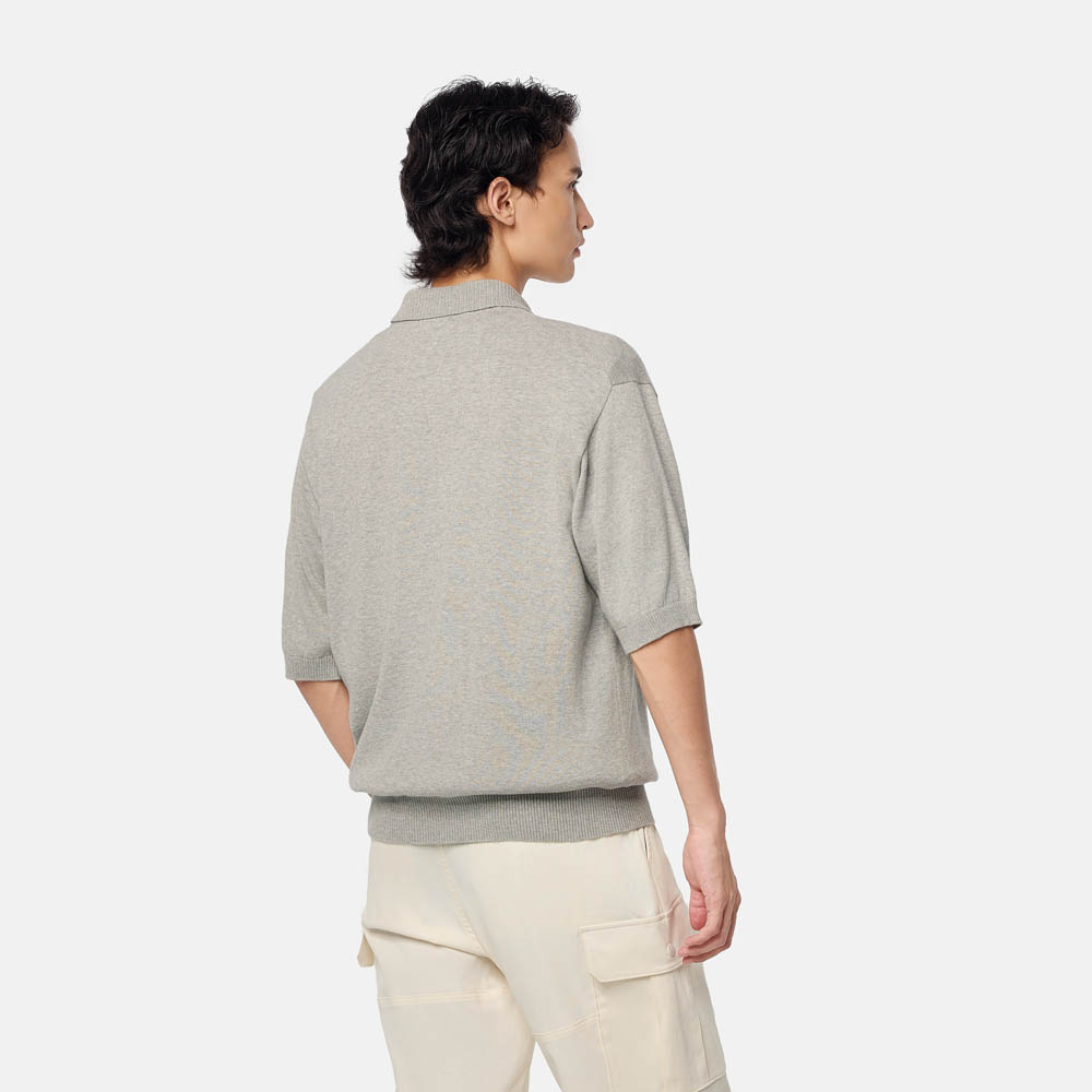 【TOKYO DESIGN COLLECTIVE】 オールジェンダー  半袖 ポロ ニット image number 8