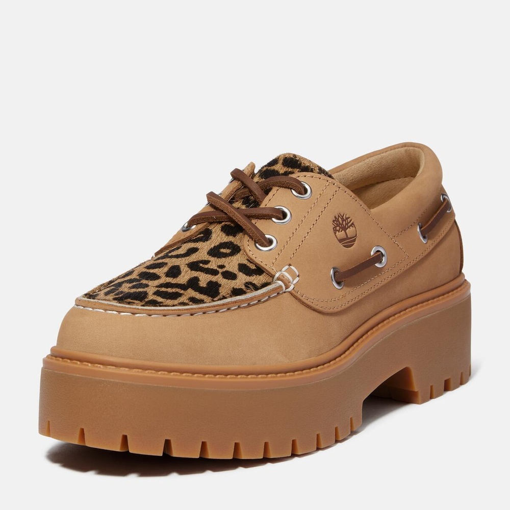 Timberland ストーン ストリート ボート シューズ ストーン ストリート バックル シューズ レディース