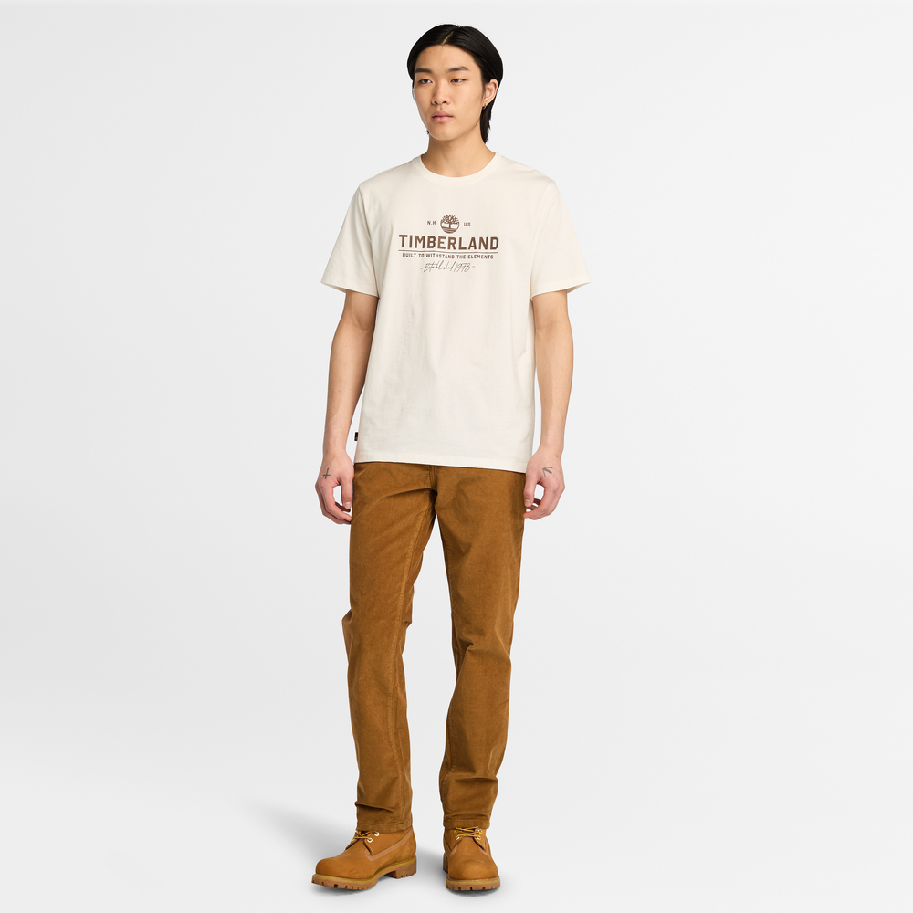 メンズ 半袖 ワーク グラフィック Tシャツ image number 1