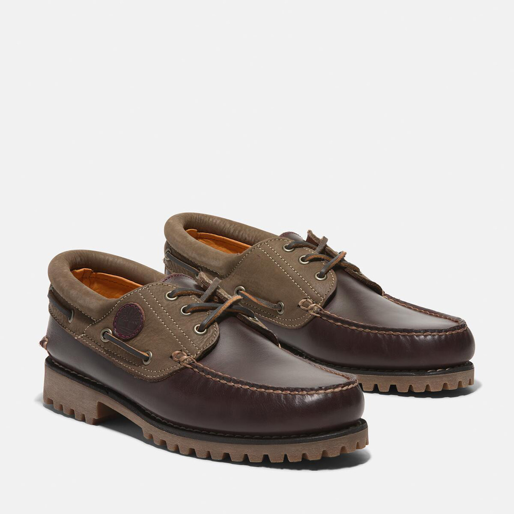メンズ ティンバーランド® オーセンティック ボート シューズ - バーガンディー |TB0A2PDQEIW1|【Timberland公式通販】 ティンバーランドオンラインショップ