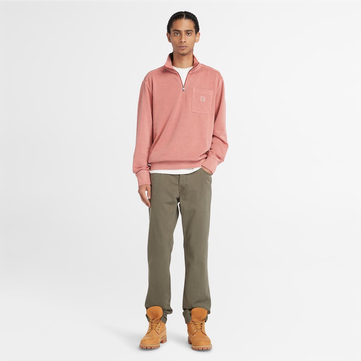 新品未使用 Timberland　ティンバーランド　ジップポケット　スウェット