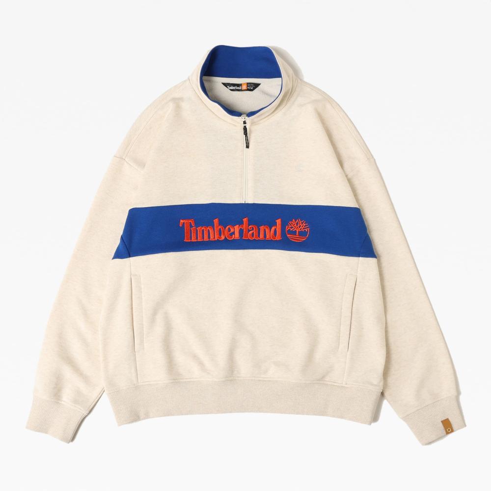 オールジェンダー ハーフジップ スウェット|TB0A64FYV041|【Timberland公式通販】ティンバーランドオンラインショップ