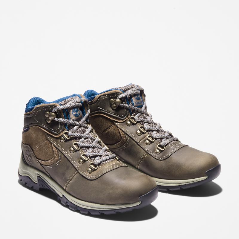 レディース マウント マッドセン ウォータープルーフ ミッド ハイカー ブーツ - プリンドル|TB0A1NRW1101|【Timberland 公式通販】ティンバーランドオンラインショップ