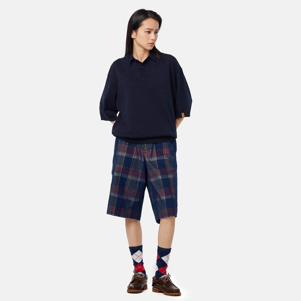 【TOKYO DESIGN COLLECTIVE】 オールジェンダー  半袖 ポロ ニット image number 2
