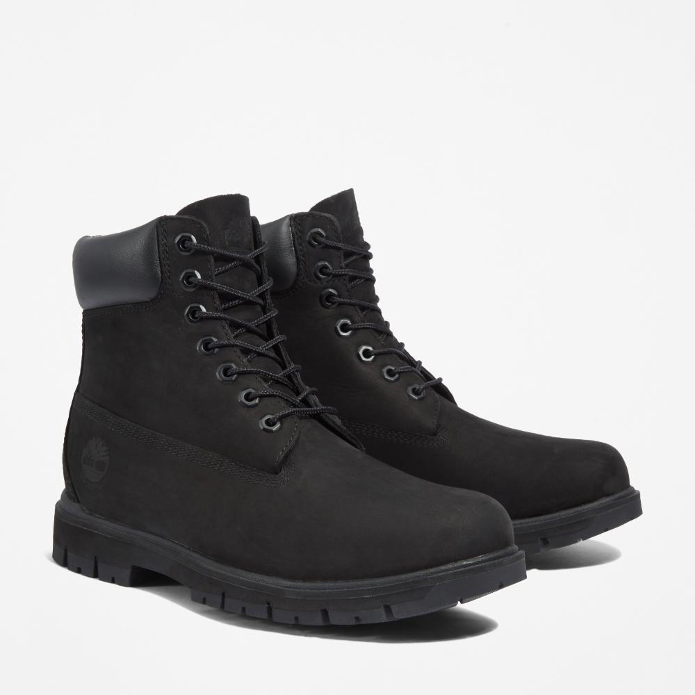 メンズ ラドフォード ミッド レースアップ ウォータープルーフ ブーツ -  ブラック|TB1A1JI20011|【Timberland公式通販】ティンバーランドオンラインショップ