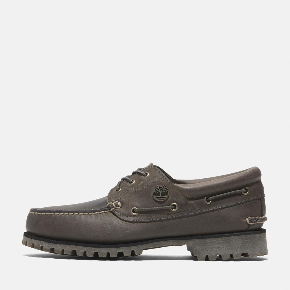 メンズ ティンバーランド® オーセンティック ボート シューズ - ミディアムグレー |TB0A2PDQEL71|【Timberland公式通販】 ティンバーランドオンラインショップ
