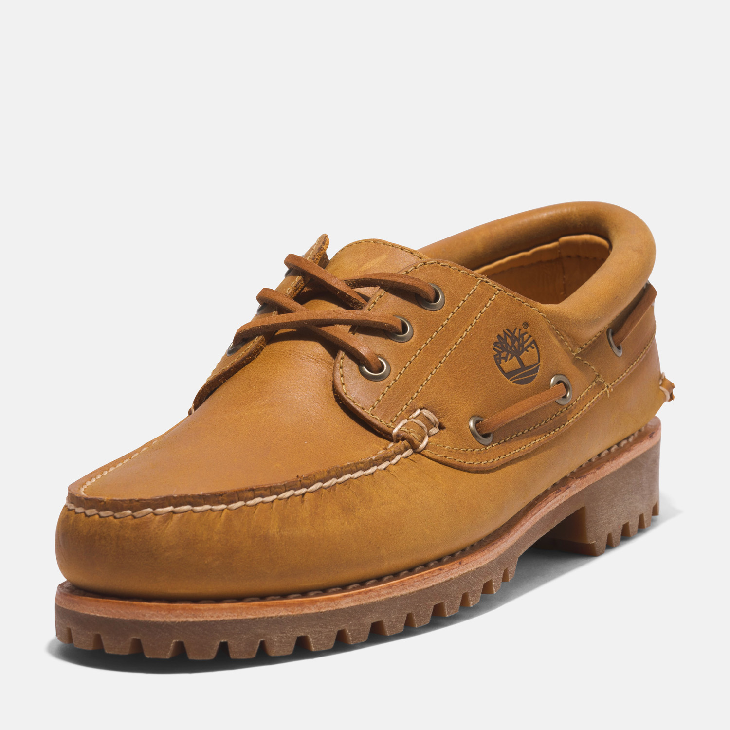 メンズ スリーアイ ラグ ハンドソーン ボート シューズ - ウィート|TB0A5YWH|【Timberland公式通販】ティンバーランド オンラインショップ