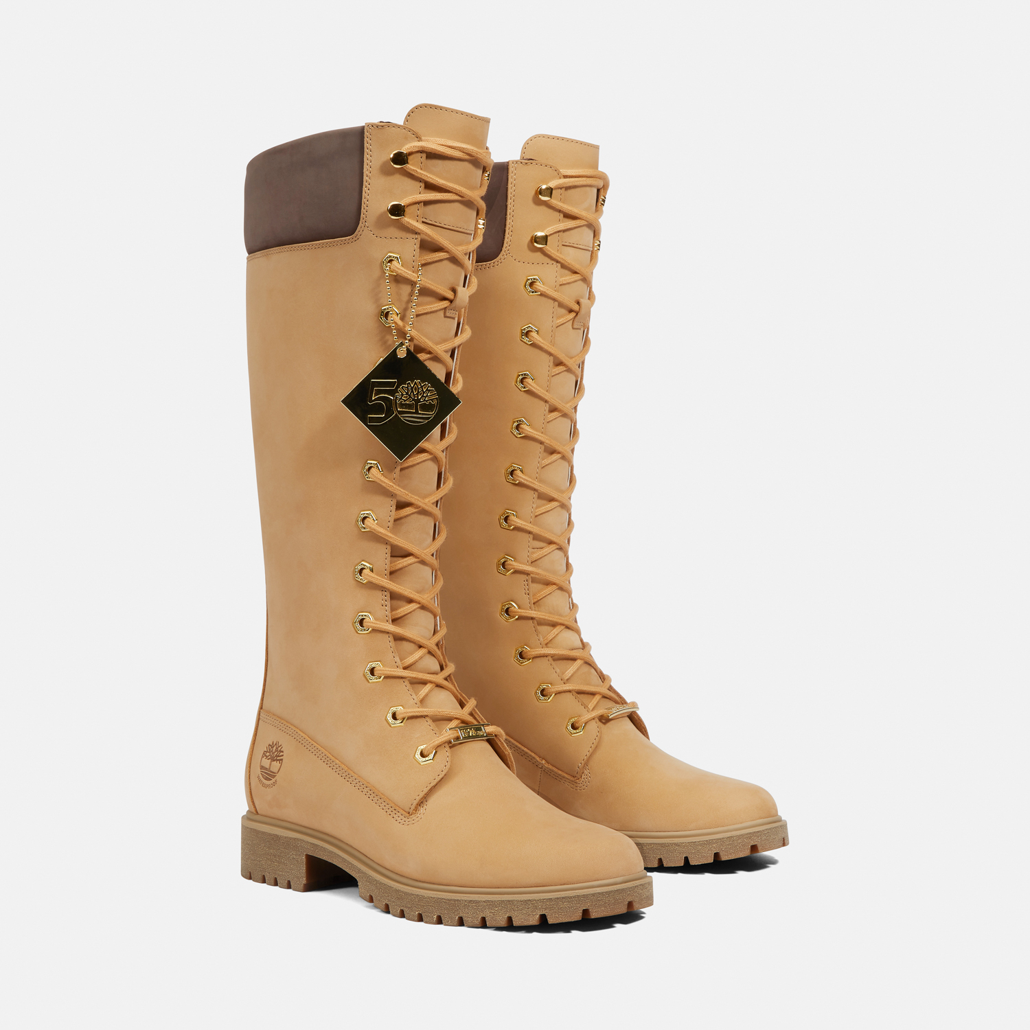 レディース プレミアム 14インチ ウォータープルーフ ブーツ - ライトベージュ|TB0A2K4CEC01|【Timberland公式通販】 ティンバーランドオンラインショップ
