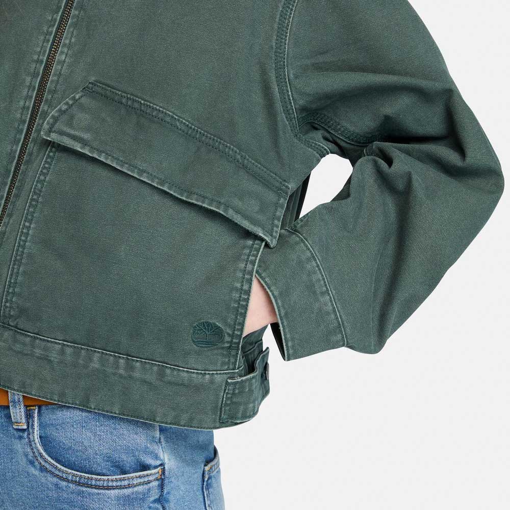 ウォッシュ キャンバス ジャケット レディース image number 3