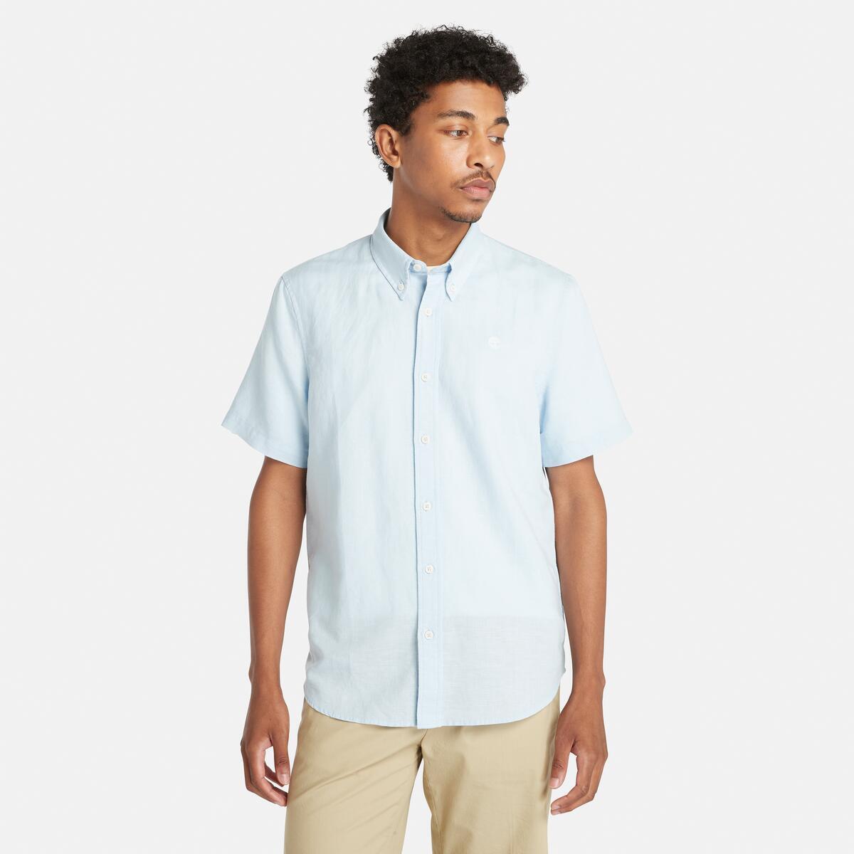 【Timberland】ラベルロゴ 半袖 Tシャツ ホワイト / 送料無料 セール】メンズ 半袖 ロゴ グラフィック Tシャツ（Tシャツ
