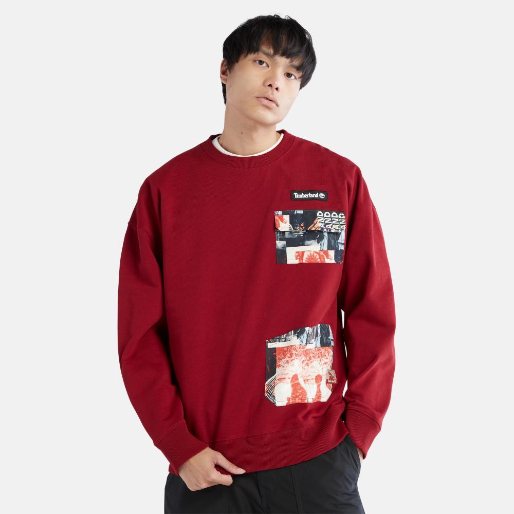 長袖 ルナニューイヤー プリントポケット Tシャツ ユニセックス image number 3