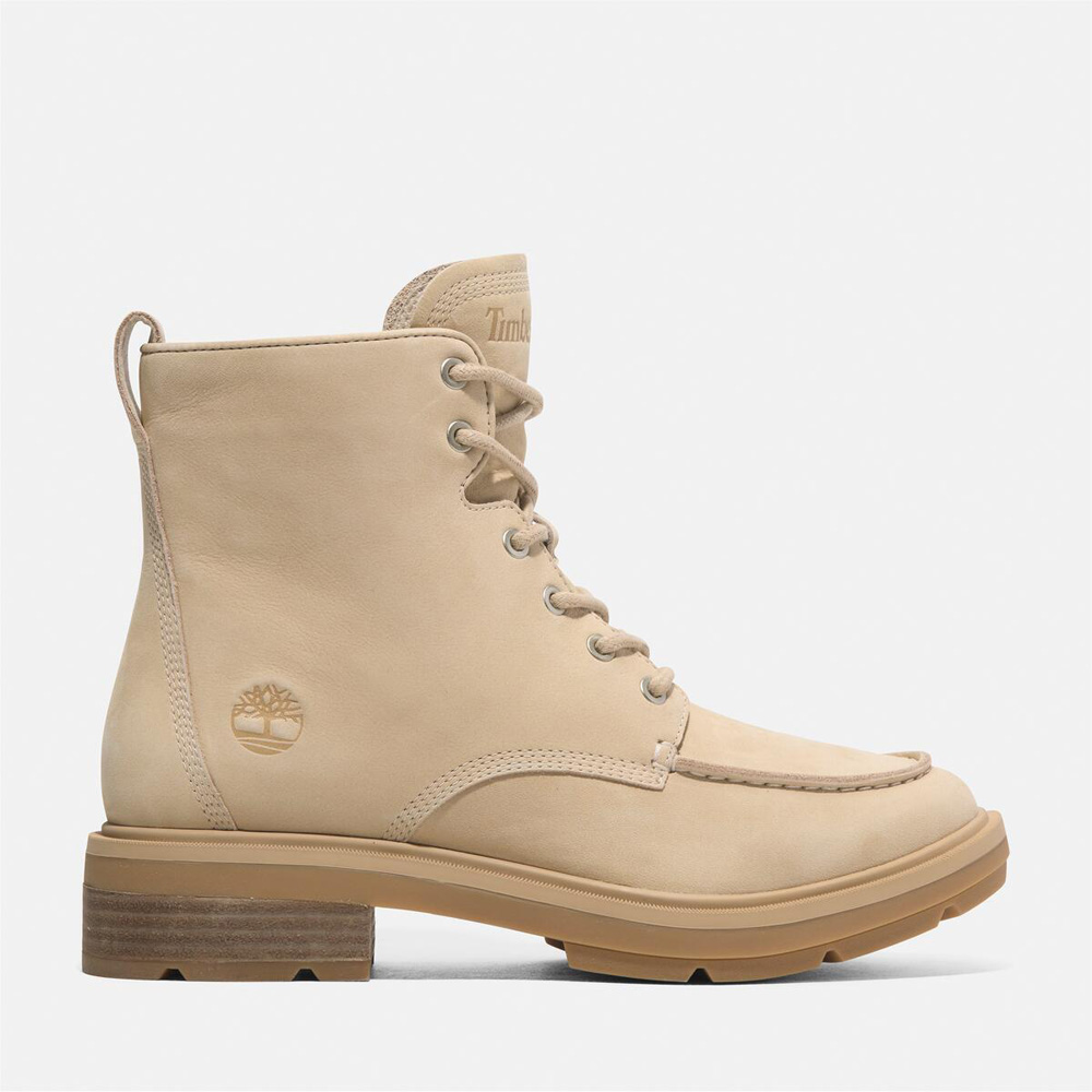 レディース ブリムフィールド ミッド レースアップ ブーツ - ライトベージュ|TB0A2AJBEN71|【Timberland公式通販】 ティンバーランドオンラインショップ