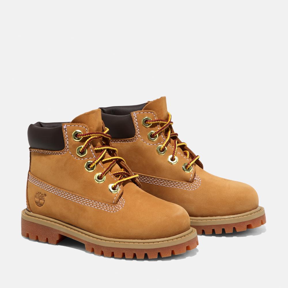 定番】トドラー 6インチ プレミアム ウォータープルーフ ブーツ - ウィート|TB0128097131|【Timberland公式通販】 ティンバーランドオンラインショップ