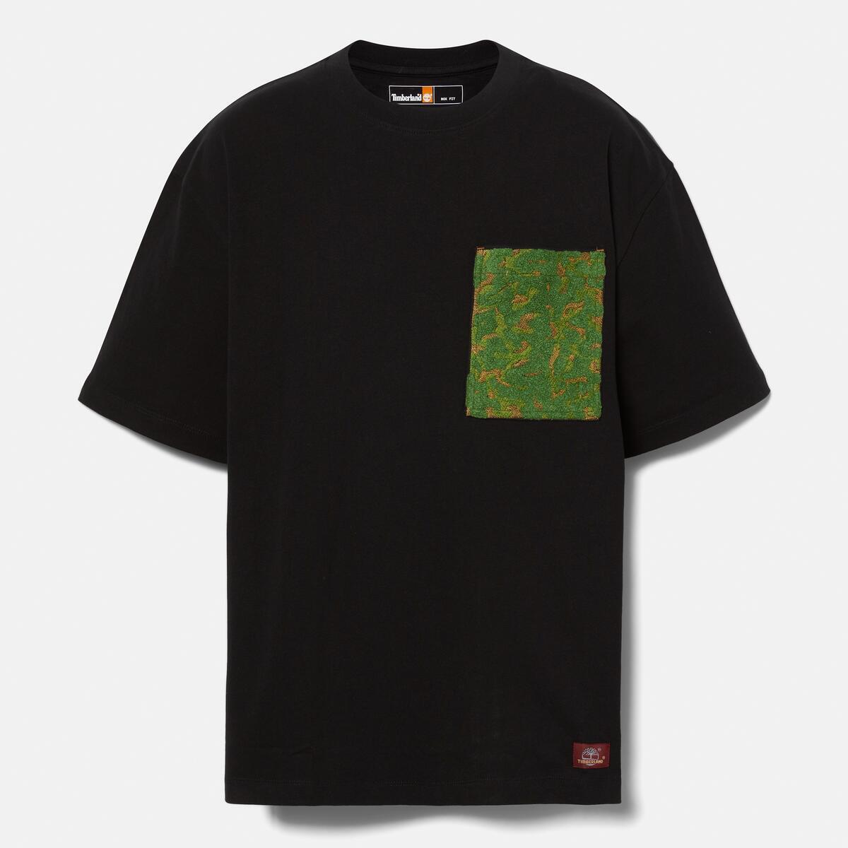 オールジェンダー 半袖 エンブロードリー ポケット Tシャツ image number 4
