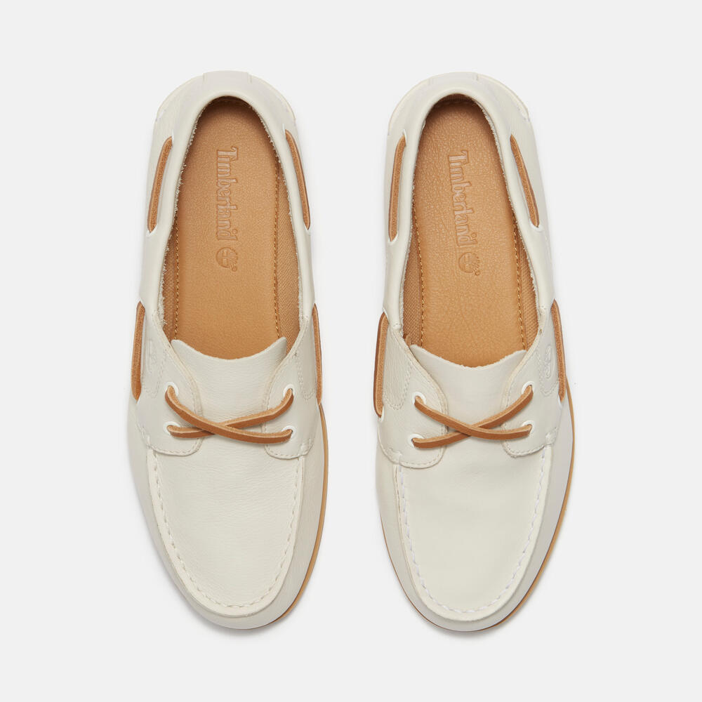 クラシック レザー ボート シューズ レディース ｜【Timberland