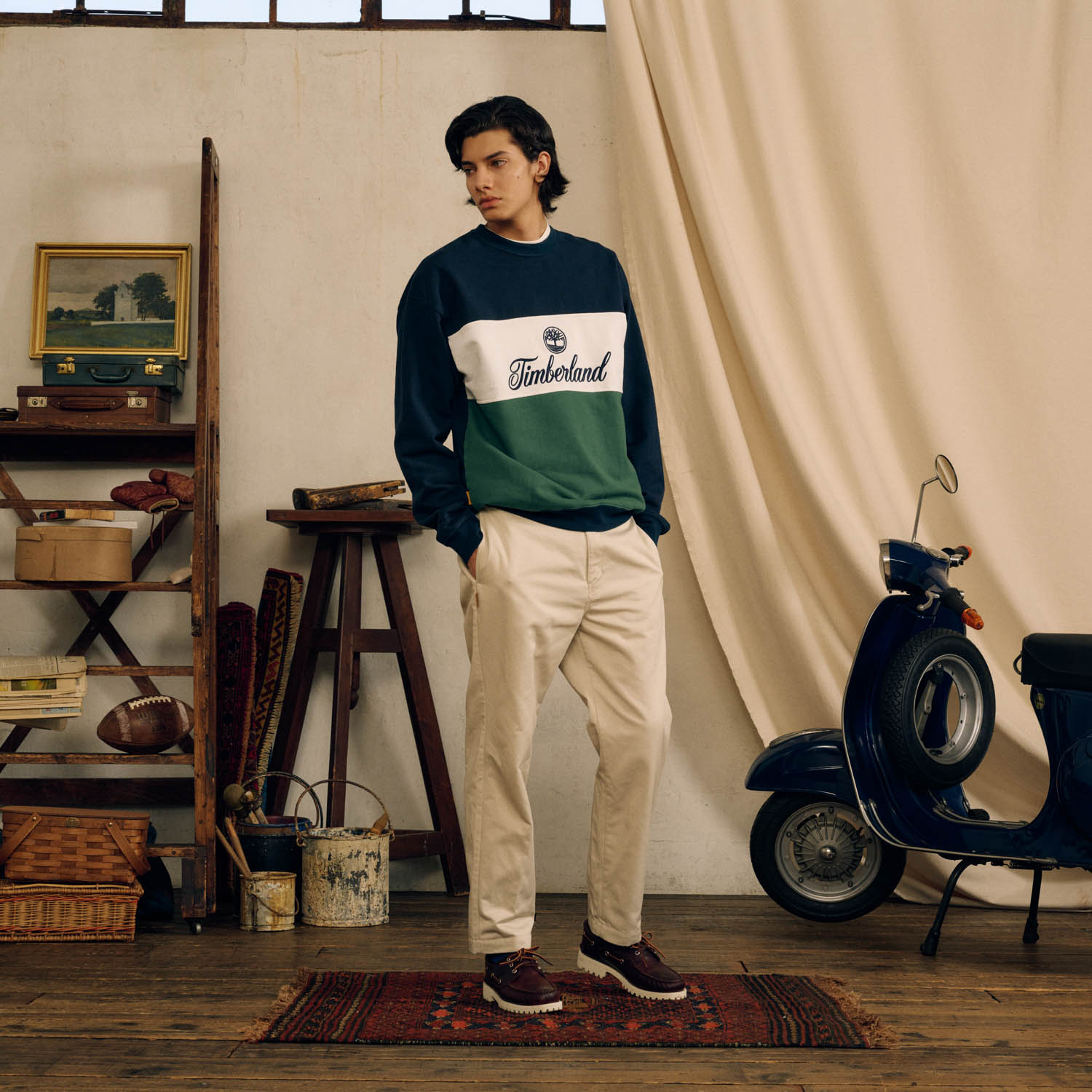 ティンバーランド クルーネック スウェット トップス 81 3】クルーネック スウェット トップス ユニセックス